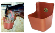 PE12001 Voederbak koeien/paarden nr 110-01 bruin 11,5 L Voederbak voor koeien en paarden 11,5 L.
Uit versterkte PVC.
Kleur: bruin.
 Voedervak koeien en paarden